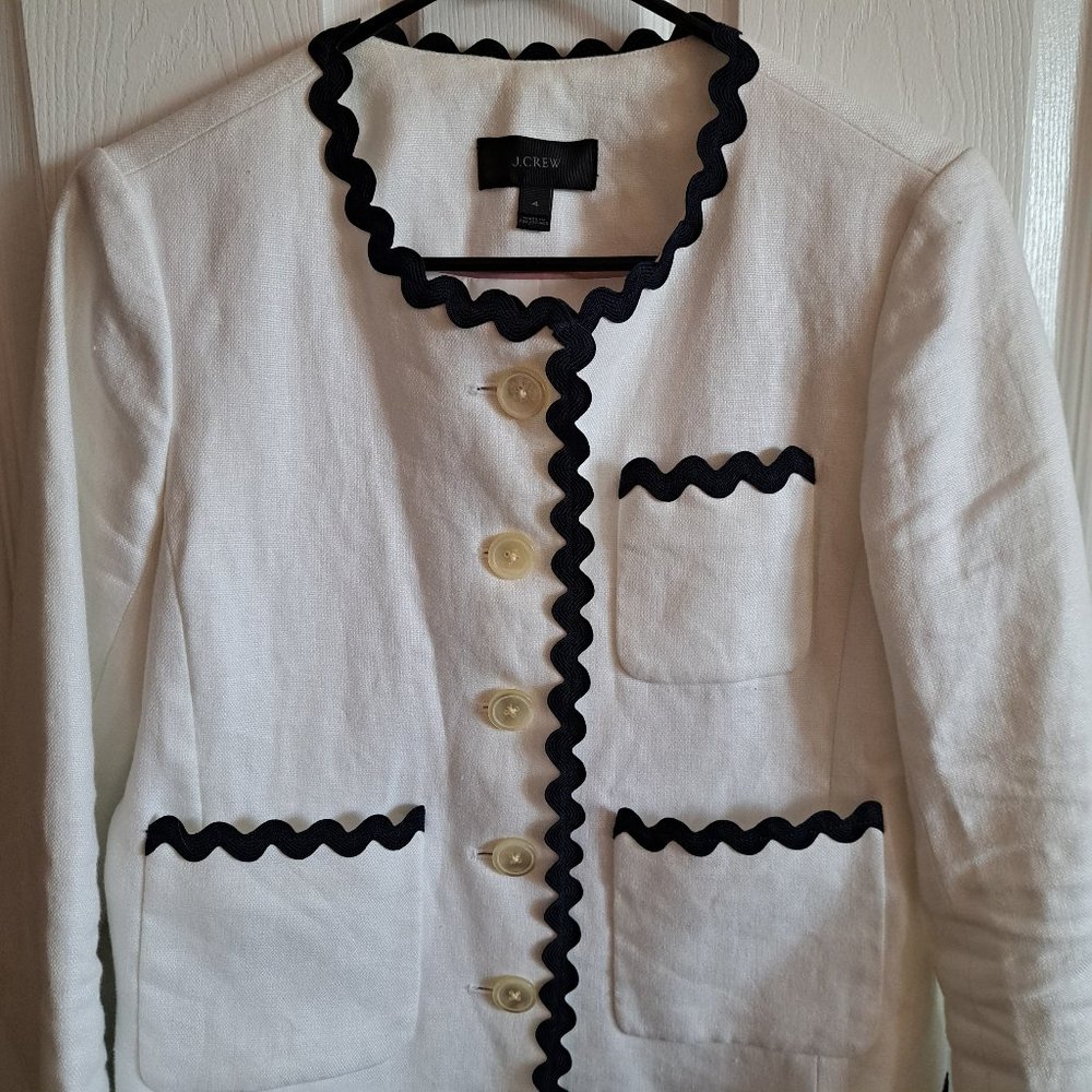 J. Crew linen blazer - Picture 7 of 7